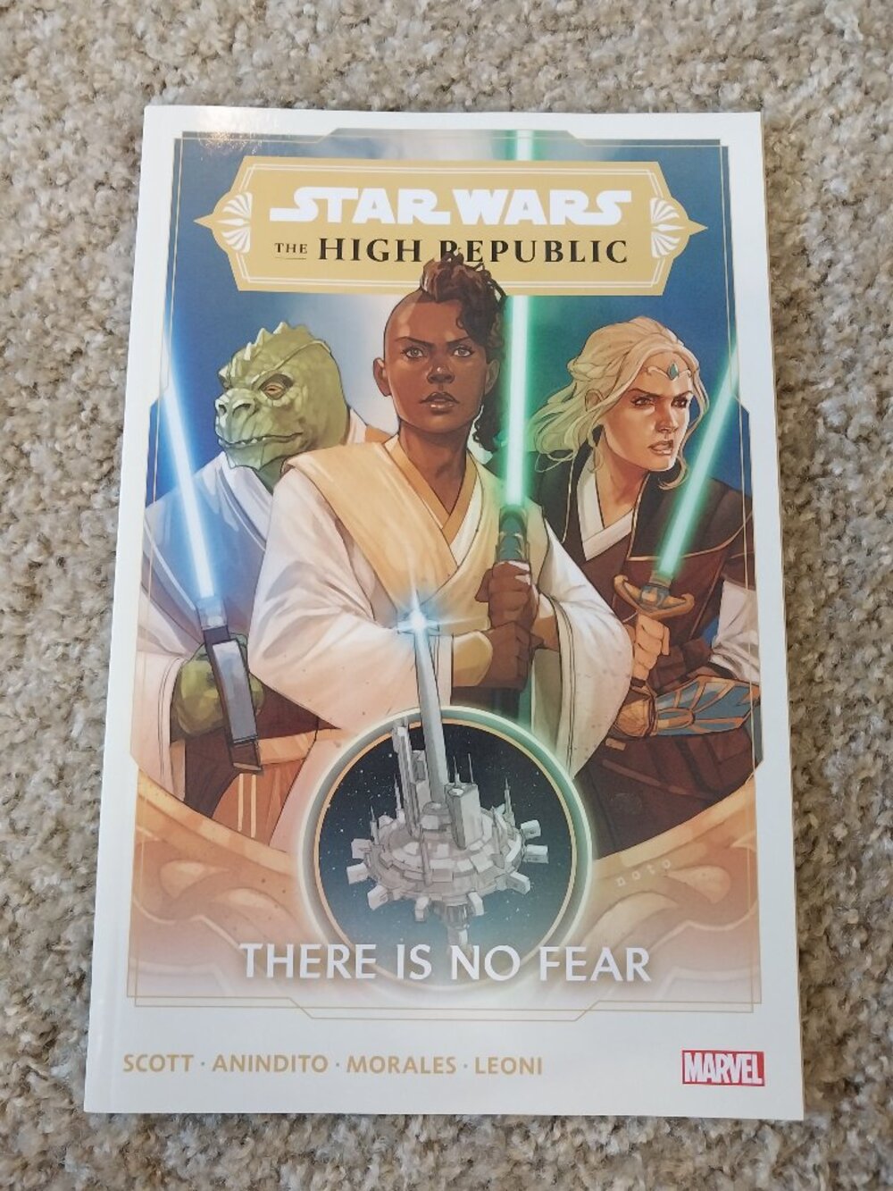Star wars High republic There is no fear Graphic novel trade paper back